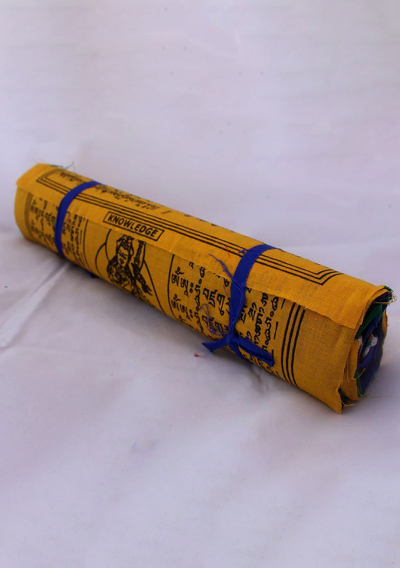 25 Large Cotton Tibetan Prayer Flags