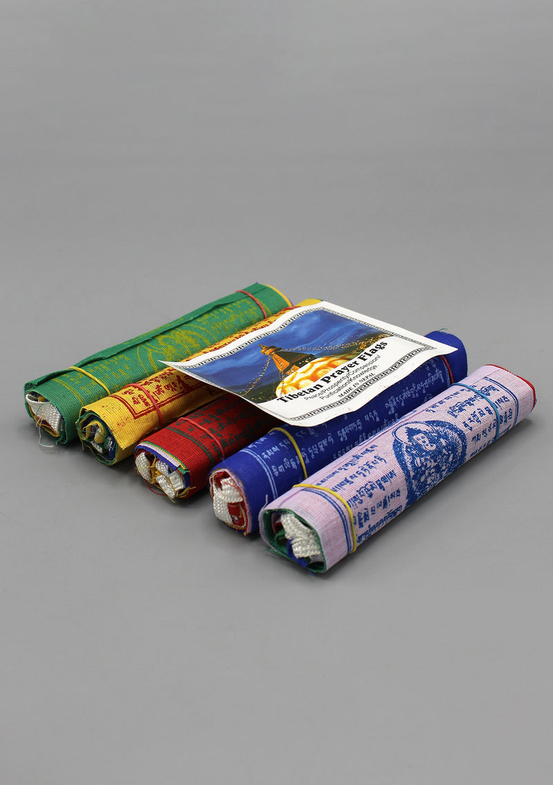 Five Rolls of Tibetan Deities Mini Prayer Flags