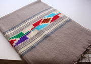 Hand Loomed Camel ColorYak Wool Shawl with Buttefly Pattern - nepacrafts