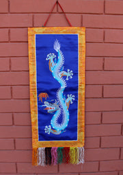 Dragon Embroidery Wall Hanging Banner - nepacrafts