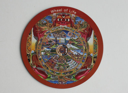 The Wheel of Life Fridge Magnet - nepacrafts