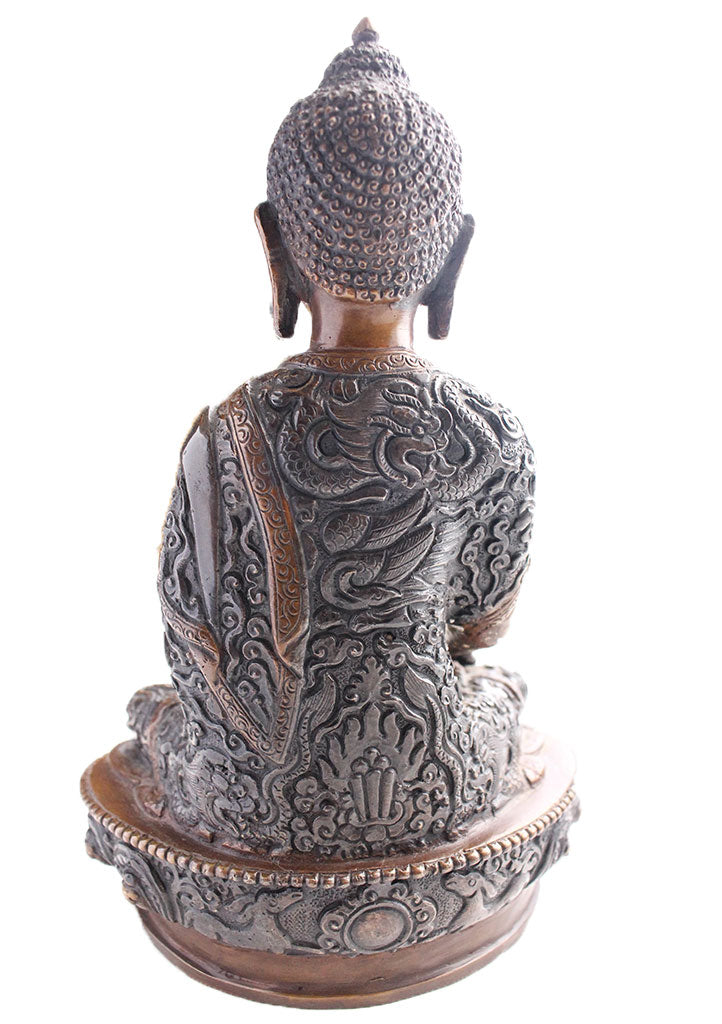 Medicine Healing Buddha Statue 8 inch High - nepacrafts