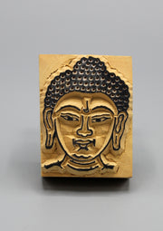 Buddha Wooden Block Print Stamp - nepacrafts