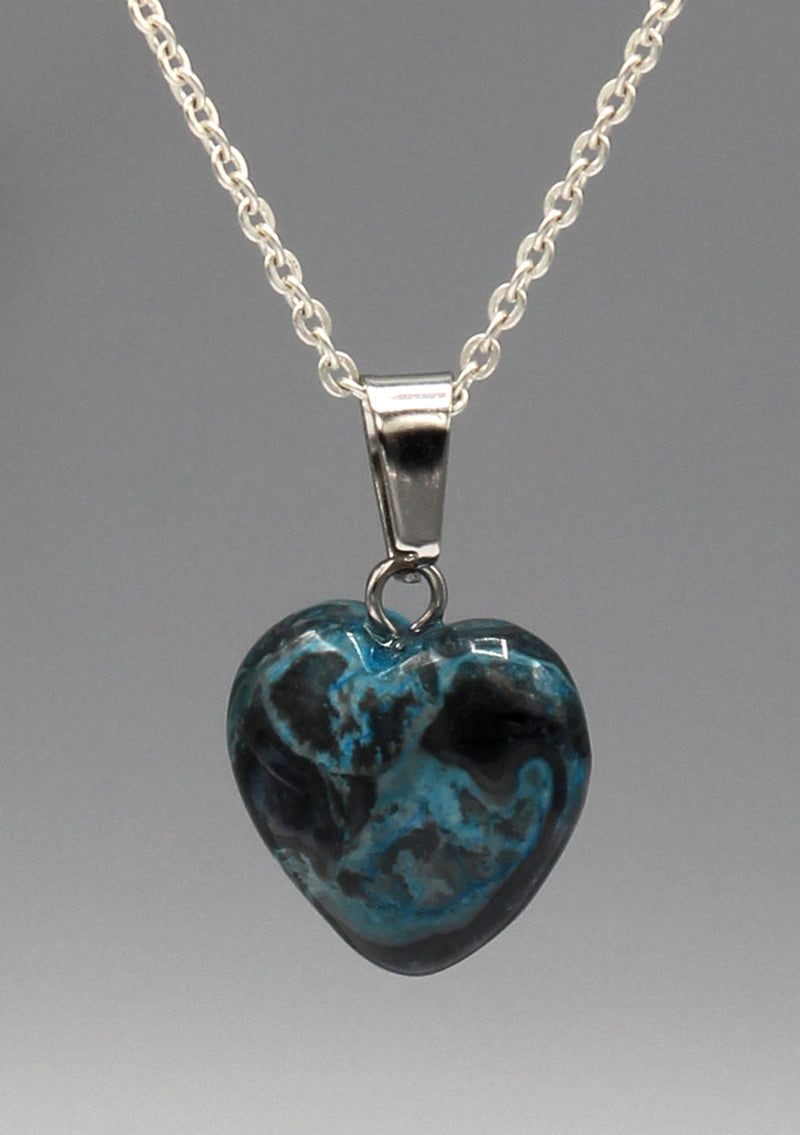Labradorite Heart Love Pendant - nepacrafts