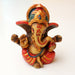 Handpainted Baby Ganesh Resin Statue 2.5" - nepacrafts