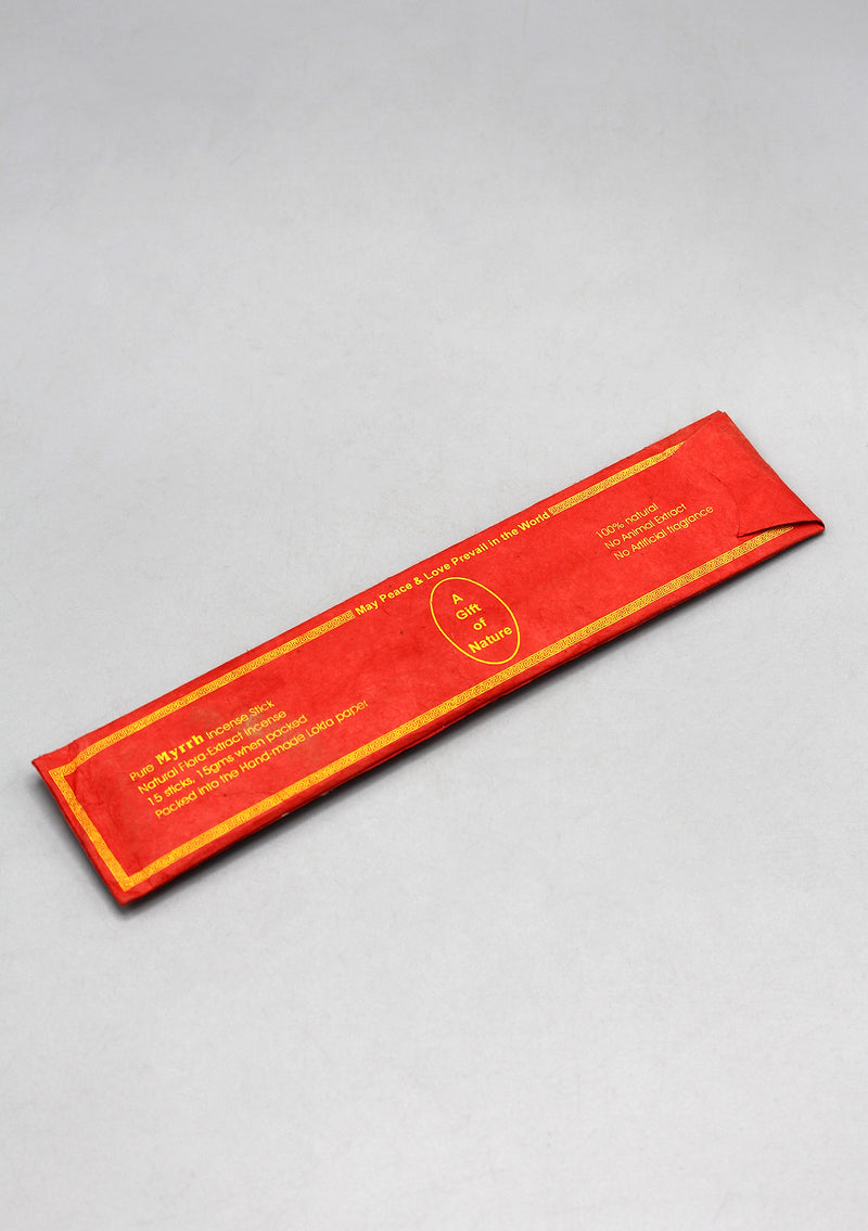 Myrrh Flora Incense Sticks Set of 10