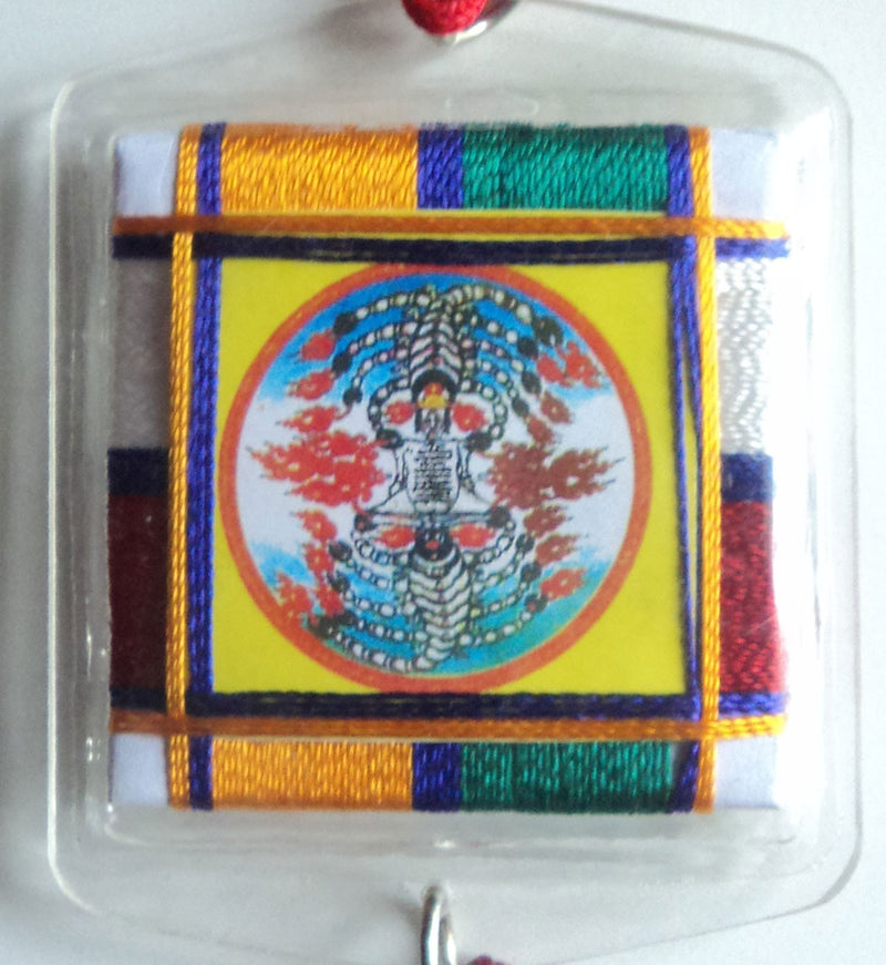 Two Scorpion Goh Sung Car Hanging Protection Amulet - nepacrafts