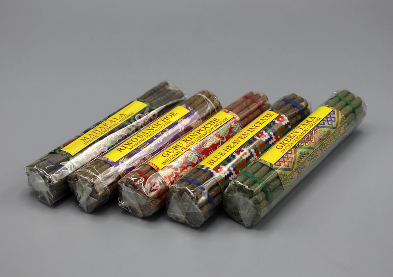 Set of Five Bhutanese World Peace Prayer Incense - nepacrafts