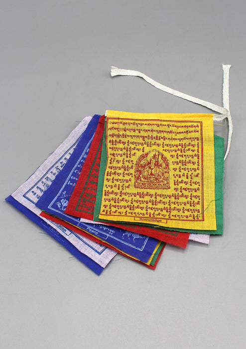 Five Rolls of Tibetan Deities Mini Prayer Flags