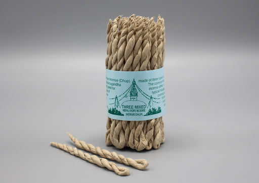 Three Mixed Nepali Rope Incense - nepacrafts