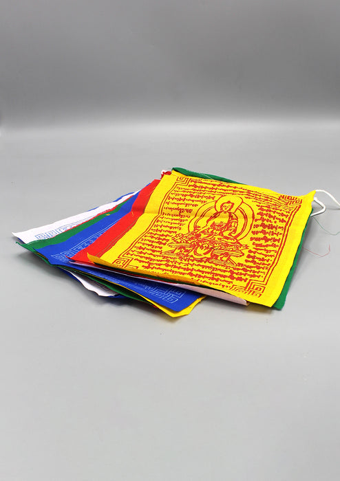 Medicine Buddha  Healing Tibetan Prayer Flag