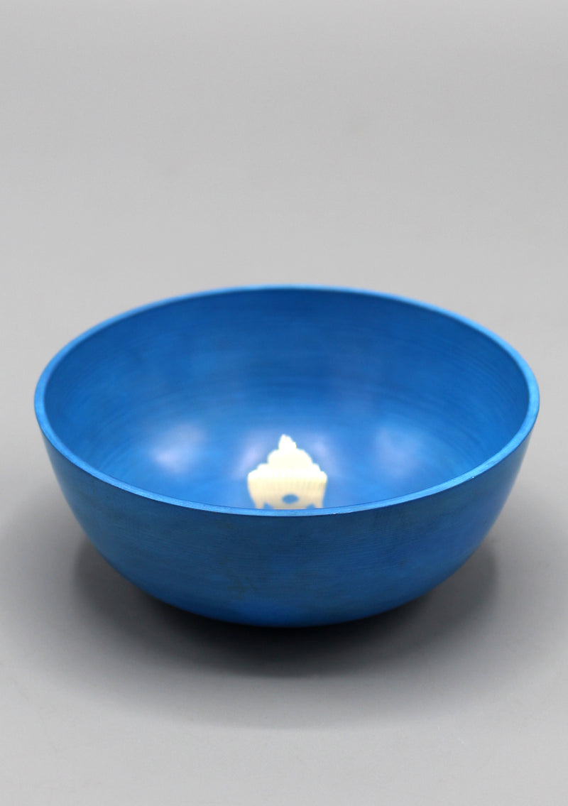Hand Painted Meditating Buddha Singing Bowl - nepacrafts