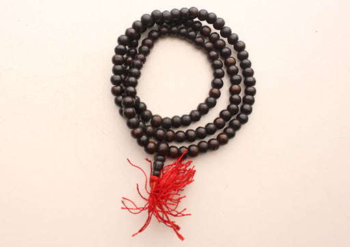 Beautiful Black Bone Prayer Beads Mala for Daily Meditation and Yoga - nepacrafts