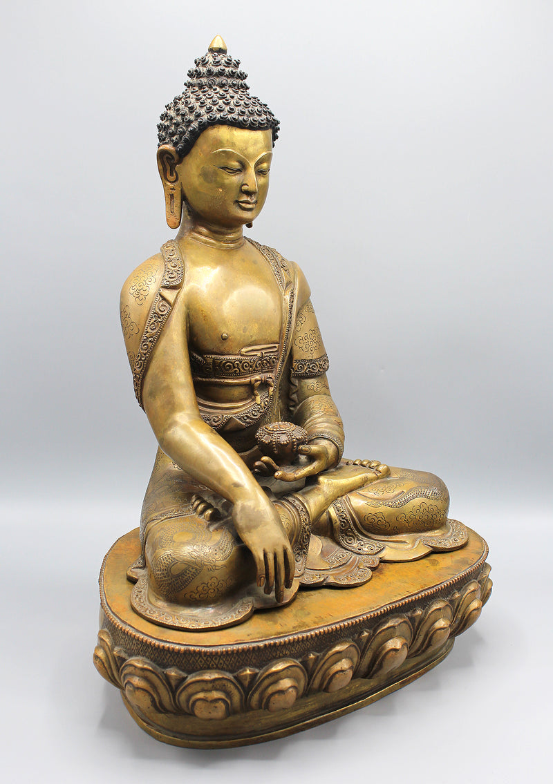 Bronze Shakyamuni Buddha Statue