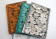 Colorful Lokta Paper Ceiling Lamp Shade Printed with Buddha Eyes - nepacrafts