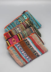 Cotton Multi-color Coin Purse - nepacrafts