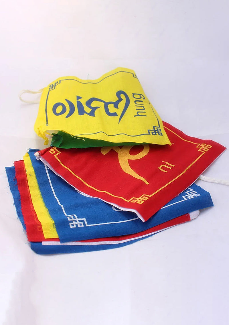 Om Mani Padme Hung Tibetan Prayer Flags