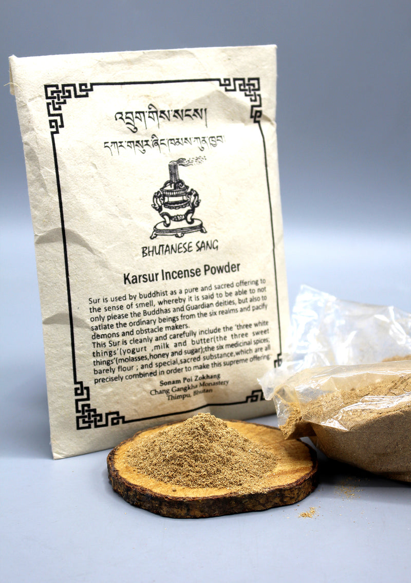 Karsur Incense Powder Bhutanese Sang