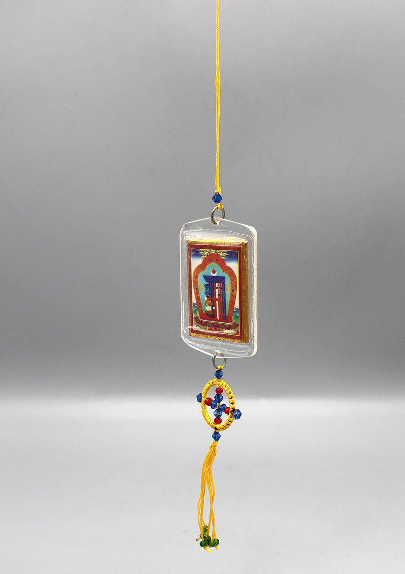 Guru Rinpoche Car Hanging Protection Amulet - nepacrafts
