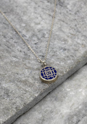 Tibetan Om Mini Ghau Pendant - nepacrafts