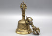 Traditional Tibetan Brass Bell and Dorjee Set - nepacrafts