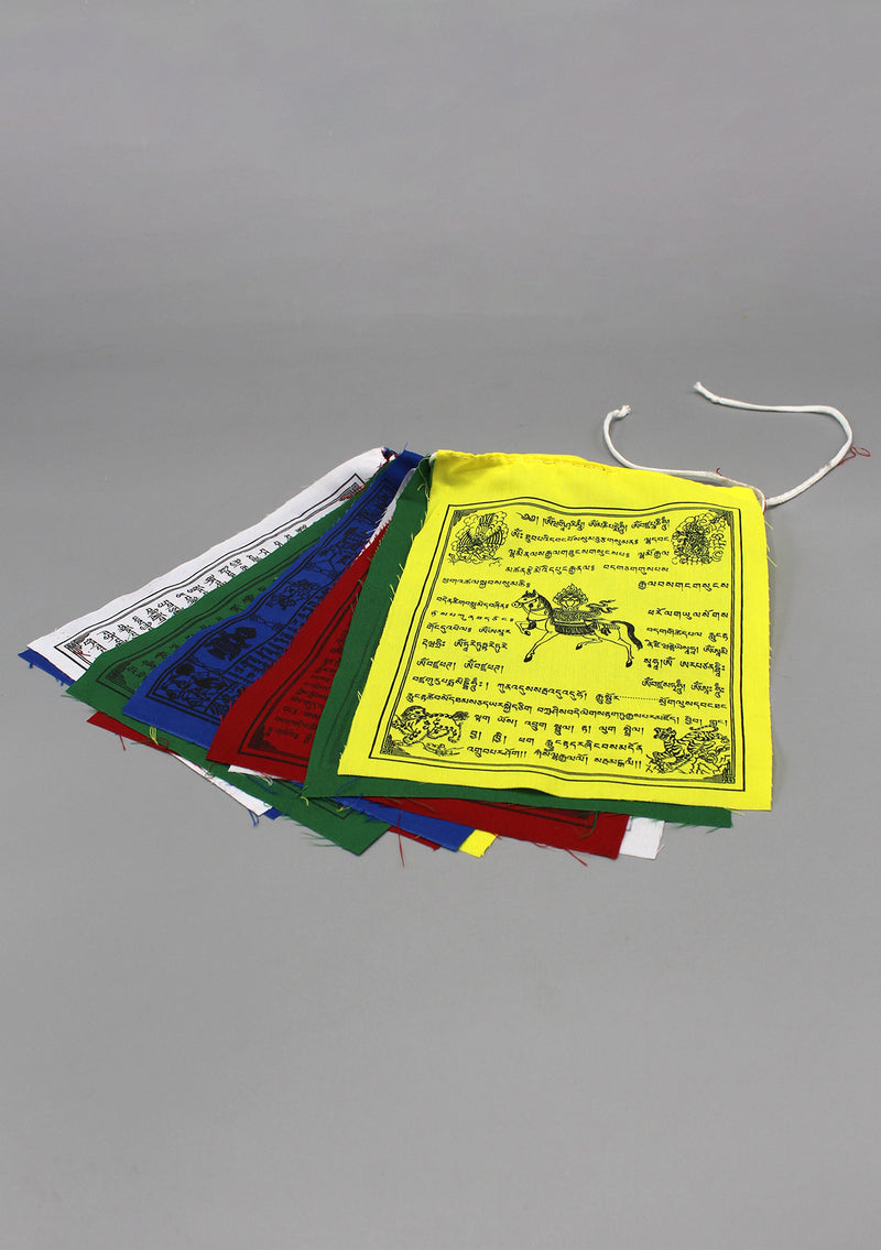 Five Rolls of Victory Mantra Prayer Flags