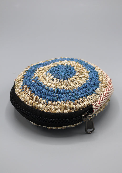 Hand Crocheted Eco Friendly Hemp Coin Purse - nepacrafts