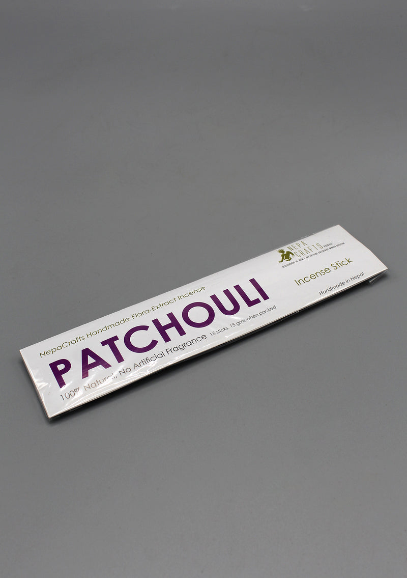 Natural Patchouli Handmade Flora Extract Incense - nepacrafts