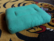 Green Cotton Meditation Cushion - nepacrafts