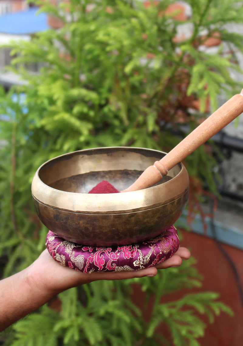 Hand Hammered Tibetan Meditation Singing Bowls