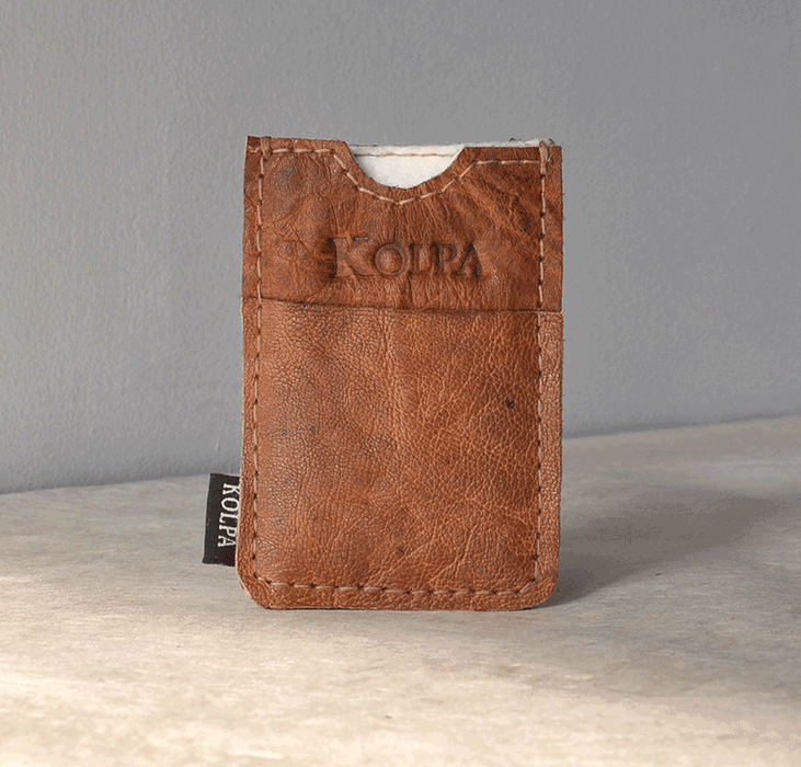 Leather and Nettle Card Wallet