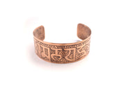 Om Copper Yoga Bracelet for Positive Energy - nepacrafts