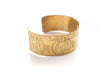Pancha Buddha Carved Brass Unisex Bracelet - nepacrafts