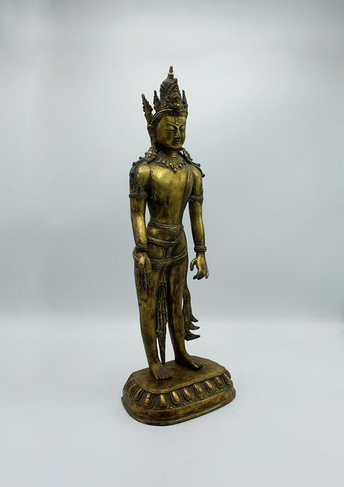 Padmapani Bodhisattva Lokeshvara Statue 20 Inches