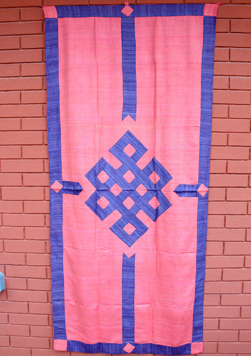 Tibetan Endless Knot Door Curtain - nepacrafts