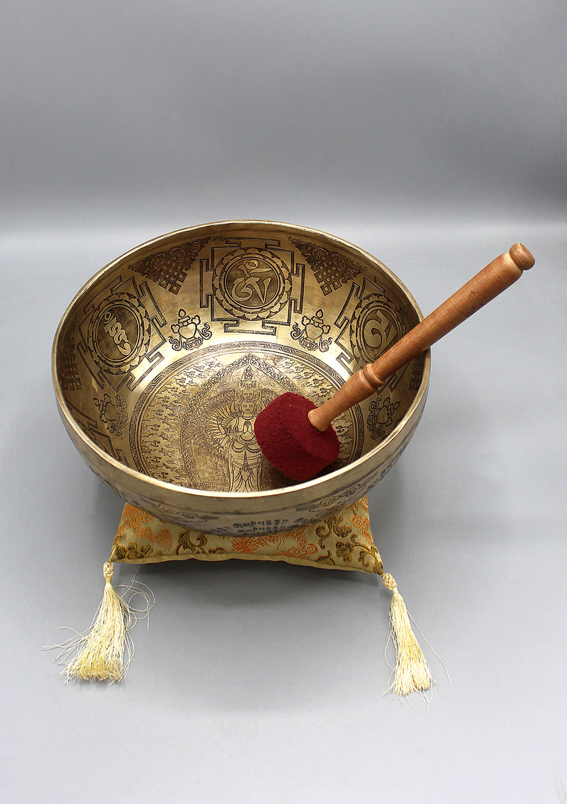 Avalokiteshvara Bodhisattva Singing Bowl