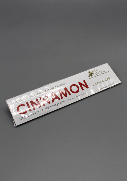 NepaCrafts Handmade Cinnamon Flora Incense Sticks - nepacrafts