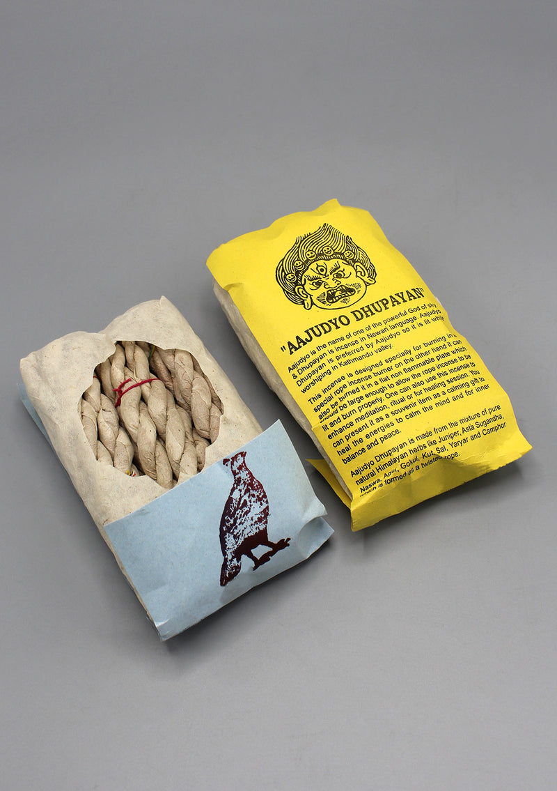 Aajudyo Dhupayan Lokta Paper Rope Incense