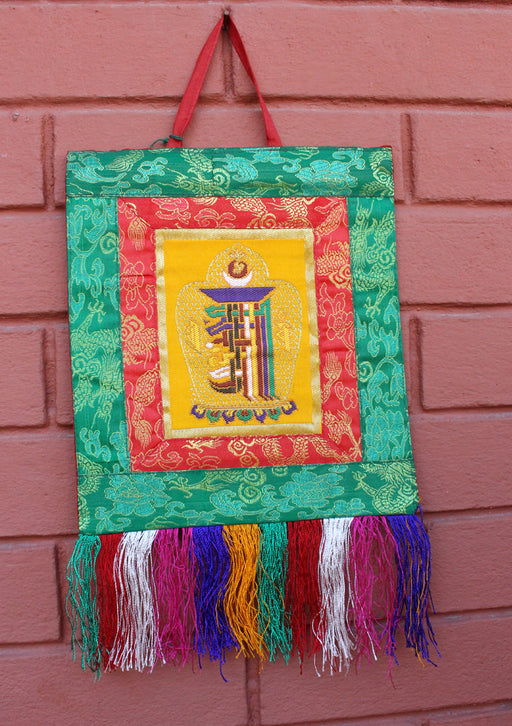 Tibetan Kalachakra Wall Hanging - nepacrafts