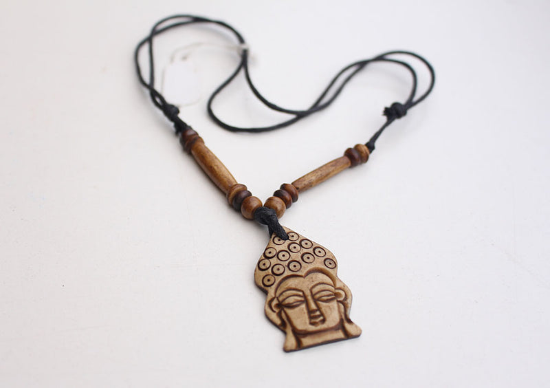 Handcrafted Buddha Pendant Necklace - nepacrafts