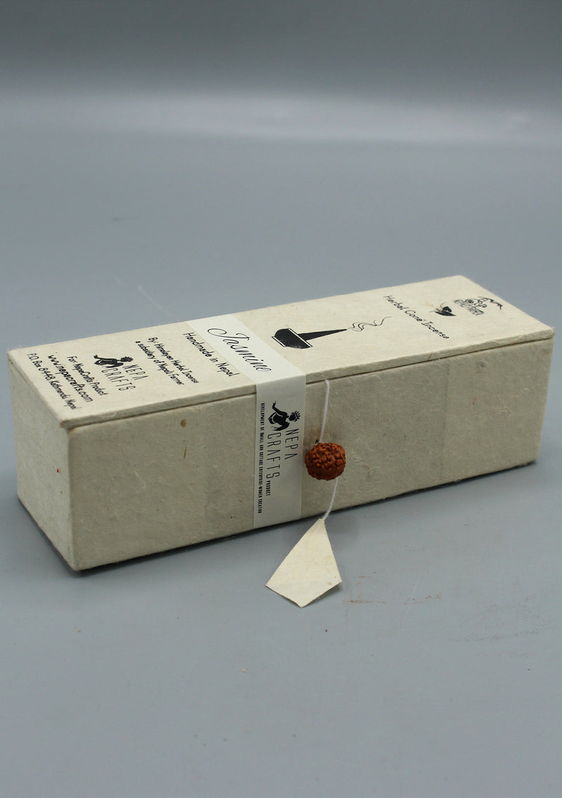 Jasmine Herbal Cone Incense by Nepali Farmer