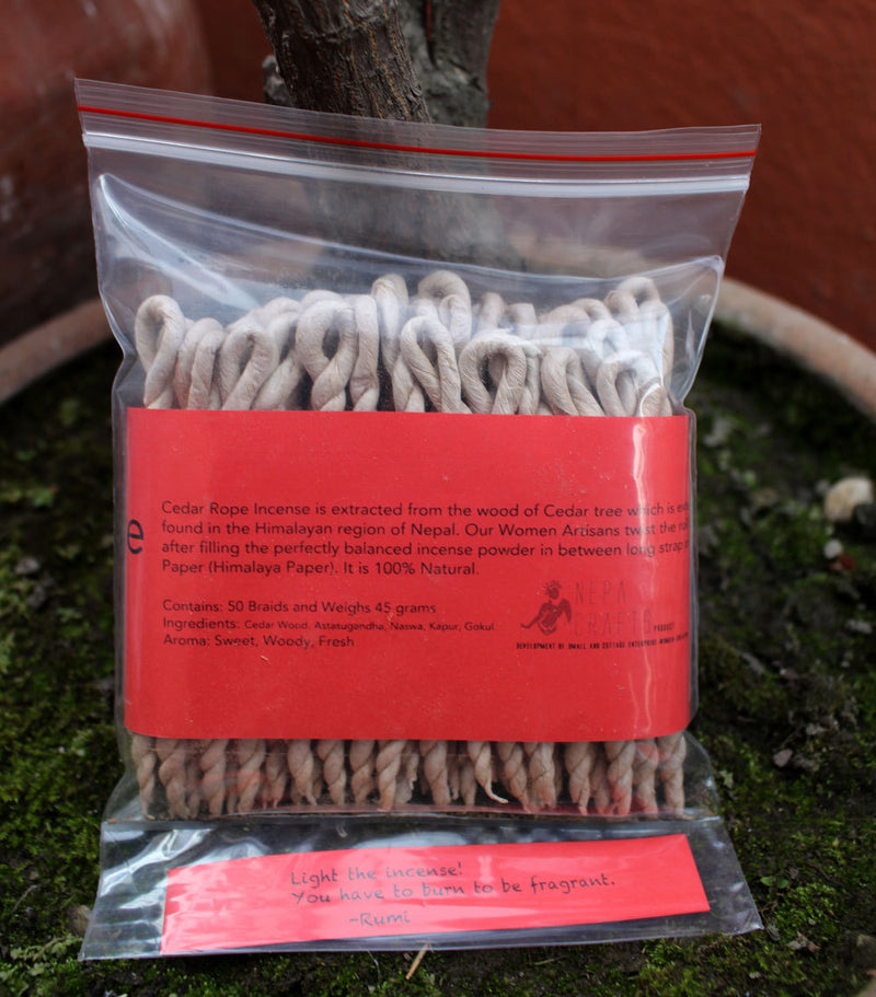 Cedar Rope Incense