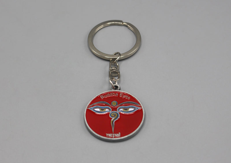 Buddha Eyes Nepal Keychain - nepacrafts