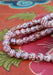 Om Mani Etched Carnelian Prayer Beads Mala, Yoga and Meditation Mala - nepacrafts
