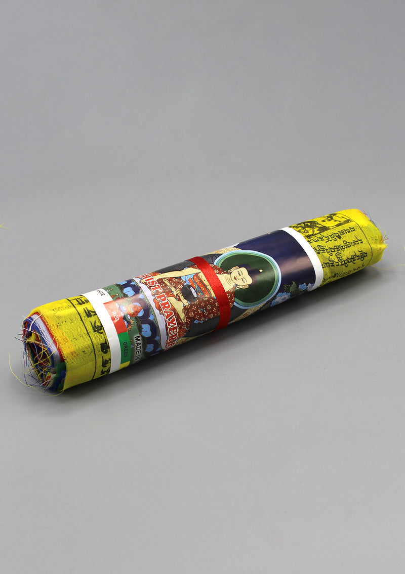 25 Sheets of Polyester Windhorse Prayer Flags, Tibetan Lungta