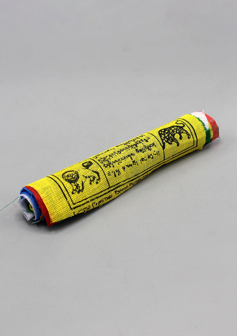 5 Rolls of  Cotton Tibetan Windhorse Prayer Flag