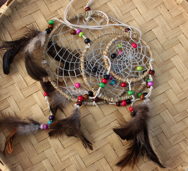 Dream Catcher 3 hoops - nepacrafts
