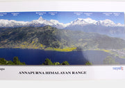 A Panoramic View of Annapurna Himalayan Range-World Peace Stupa - nepacrafts