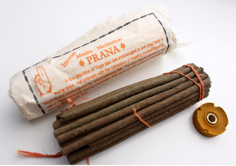 Prana Mudra Meditation Incense Enriched with Basil (Tulsi) - nepacrafts