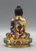 Beautifully Hand Painted Gold Plated Shakyamuni Buddha Statue - nepacrafts